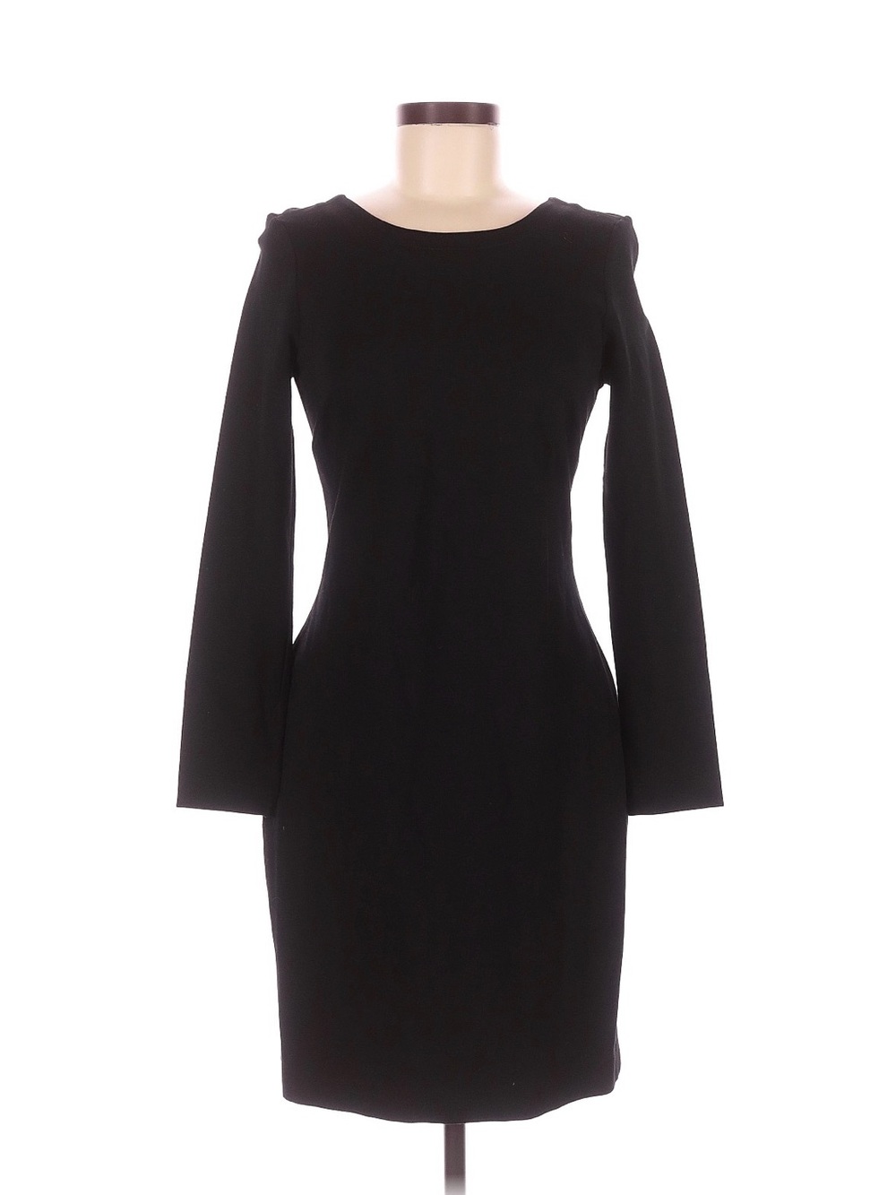 Banana Republic Black Long-Sleeve Dress Size 6